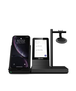 YEALINK WH66 Mono Teams, On-ear Mono-Headset Bluetooth Schwarz