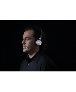 YEALINK WH66 Mono Teams, On-ear Mono-Headset Bluetooth Schwarz