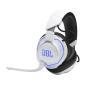 JBL Quantum 910 PWL, Over-ear Gaming Headset Bluetooth Weiß/Blau