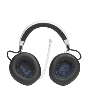 JBL Quantum 910 PWL, Over-ear Gaming Headset Bluetooth Weiß/Blau