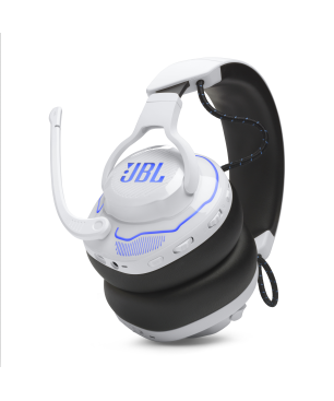 JBL Quantum 910 PWL, Over-ear Gaming Headset Bluetooth Weiß/Blau