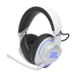 JBL Quantum 910 PWL, Over-ear Gaming Headset Bluetooth Weiß/Blau