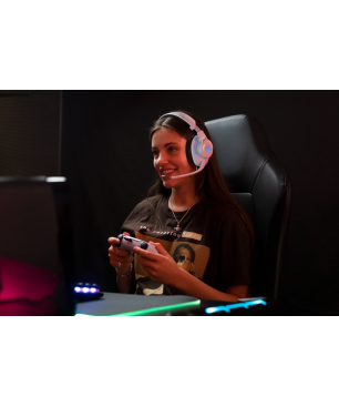 JBL Quantum 910 PWL, Over-ear Gaming Headset Bluetooth Weiß/Blau