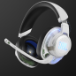 JBL Quantum 910 PWL, Over-ear Gaming Headset Bluetooth Weiß/Blau