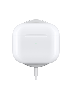 APPLE AirPods (3. Generation mit MagSafe Ladecase), In-ear Kopfhörer Bluetooth Weiß