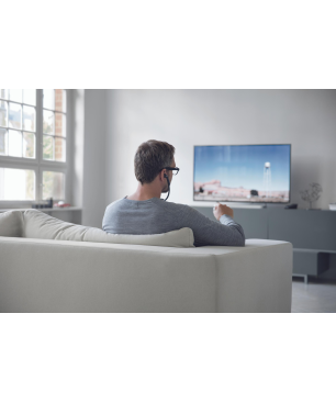 SENNHEISER RS 5200, Kinnbügel Kopfhörer Schwarz