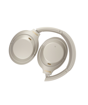 SONY WH-1000XM4 Noise Cancelling, Over-ear Kopfhörer Bluetooth Silber
