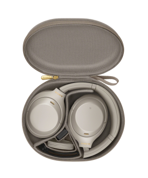 SONY WH-1000XM4 Noise Cancelling, Over-ear Kopfhörer Bluetooth Silber