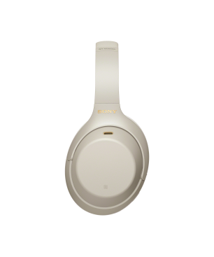 SONY WH-1000XM4 Noise Cancelling, Over-ear Kopfhörer Bluetooth Silber