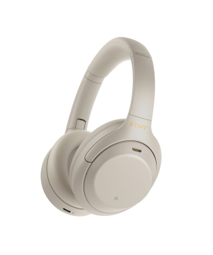 SONY WH-1000XM4 Noise Cancelling, Over-ear Kopfhörer Bluetooth Silber