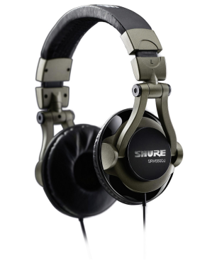 SHURE SRH550DJ-EFS , Over-ear Kopfhörer Silber/Schwarz