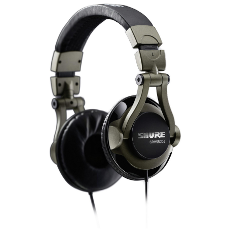 SHURE SRH550DJ-EFS , Over-ear Kopfhörer Silber/Schwarz