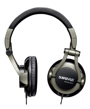 SHURE SRH550DJ-EFS , Over-ear Kopfhörer Silber/Schwarz