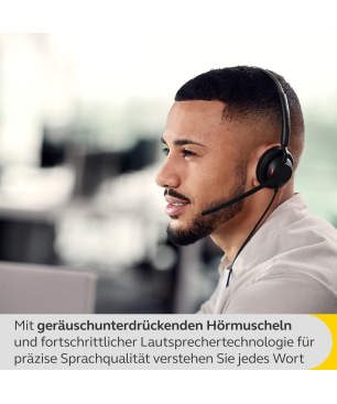 JABRA Coinvolgi 40, On-ear kopfhörer Bluetooth Schwarz