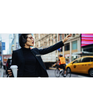 YEALINK BH76, Over-ear Kopfhörer Bluetooth Schwarz