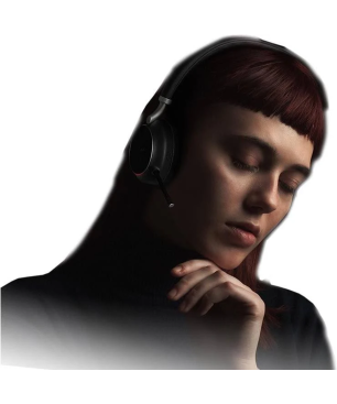 YEALINK BH76, Over-ear Kopfhörer Bluetooth Schwarz