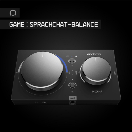 ASTRO GAMING 939-001731 MIXAMP PRO TR PS4 PC+MAC, Over-ear Verstärker Schwarz