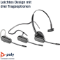 POLY 38987-01, In-ear Kopfhörer Bluetooth Schwarz