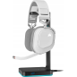 CORSAIR HS 80 RGB WIRELESS WHITE, On-ear Gaming-Headset Bluetooth Weiß