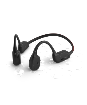 PHILIPS TAA 7607 BK/00, Open-ear Kopfhörer Bluetooth Schwarz