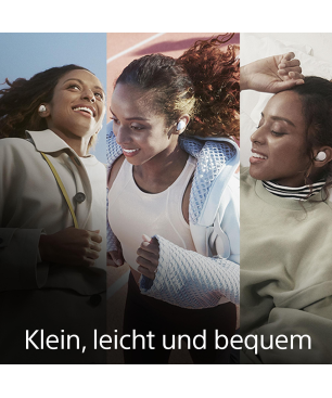 SONY LinkBuds S Truly Wireless, In-ear Kopfhörer Bluetooth Weiß