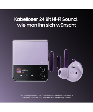 SAMSUNG SM-R510 Galaxy Buds2 Pro, In-ear Kopfhörer Bluetooth White