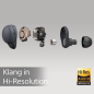 SONY LinkBuds S Truly Wireless, In-ear Kopfhörer Bluetooth Schwarz