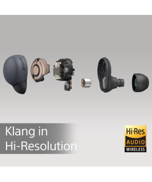 SONY LinkBuds S Truly Wireless, In-ear Kopfhörer Bluetooth Schwarz