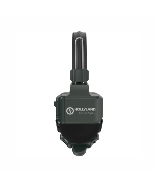 HOLLYLAND Solidcom C1 - 4S Full Duplex Wireless Intercom System, Over-ear Mono-Headset Schwarz
