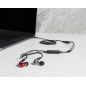 SHURE AONIC 5 ROT, In-ear Kopfhörer Rot