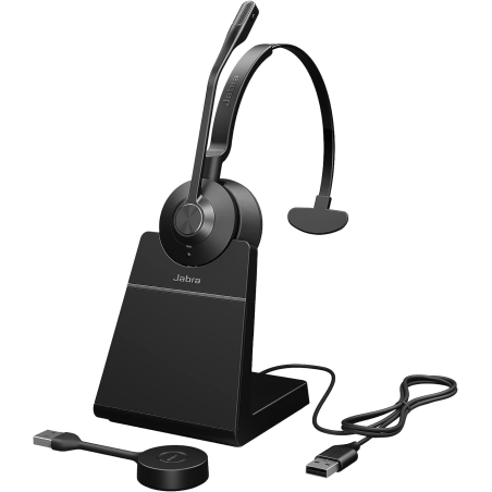 JABRA Engage 55, On-ear Kopfhörer Bluetooth Schwarz, Signalübertragung: kabellos