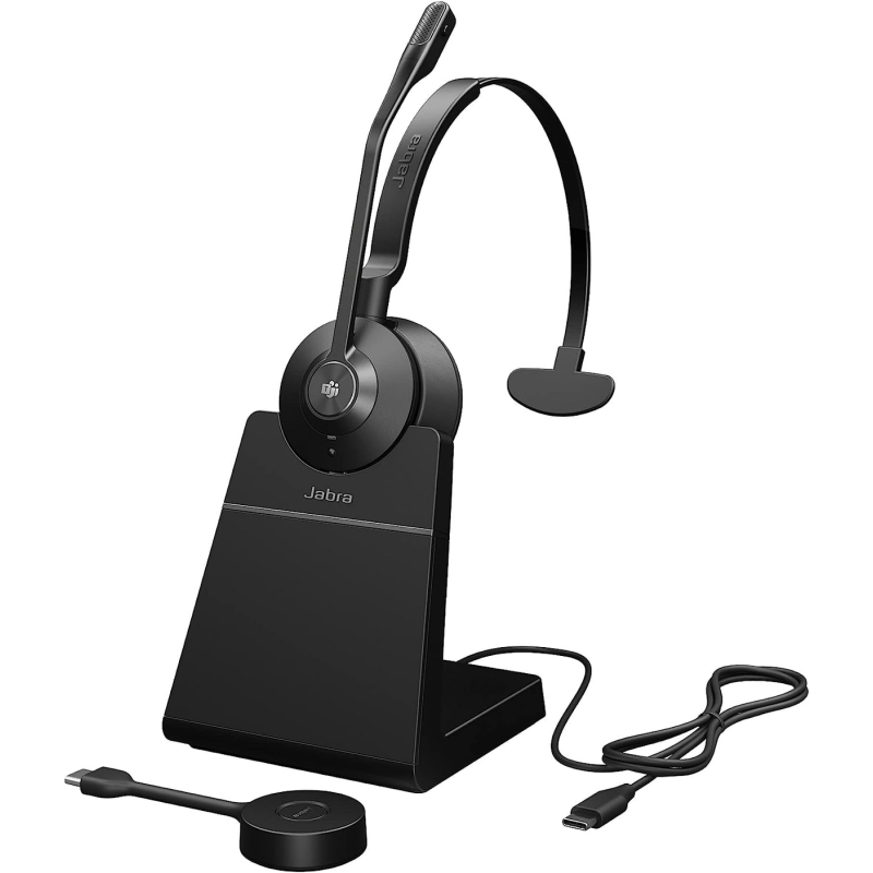 JABRA Engage 55, On-ear Kopfhörer Bluetooth Schwarz