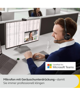 JABRA Engage 55, On-ear Kopfhörer Bluetooth Schwarz