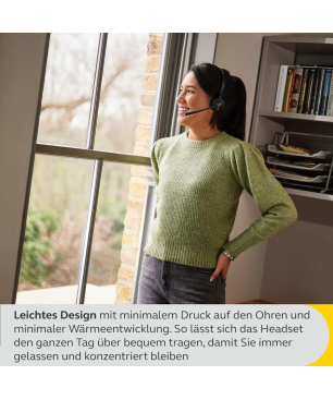 JABRA Engage 55, On-ear Kopfhörer Bluetooth Schwarz