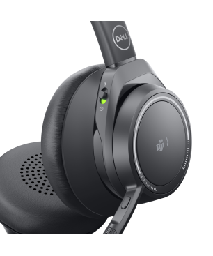 DELL WL7022, On-ear Bluetooth Kopfhörer Bluetooth Schwarz