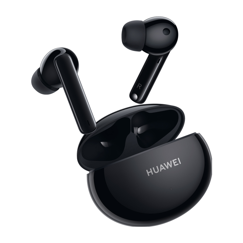 HUAWEI FreeBuds 4i-schwarz, In-ear Kopfhörer Bluetooth schwarz