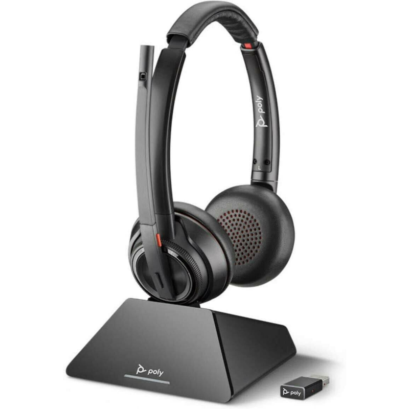 POLY 209215-02, On-ear kopfhörer Schwarz