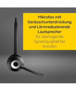 JABRA Pro 935, On-ear Kopfhörer Bluetooth Schwarz