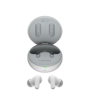 LG TONE Free DT80Q True Wireless, In-ear Kopfhörer Bluetooth White