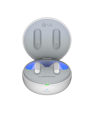 LG TONE Free DT80Q True Wireless, In-ear Kopfhörer Bluetooth White