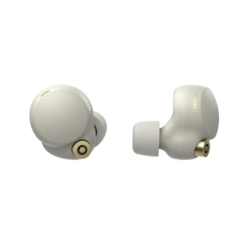 SONY WF-1000XM4, Earbuds, Ladeetui, In-ear Kopfhörer Bluetooth Silber