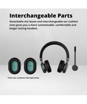 OROSOUND Tilde Pro, Over-ear kopfhörer Bluetooth Schwarz, Stereo