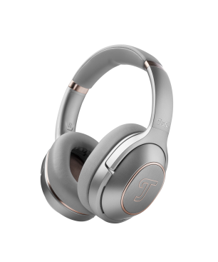 TEUFEL REAL BLUE PRO, Over-ear Kopfhörer Bluetooth Titanium Grey