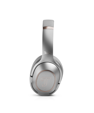 TEUFEL REAL BLUE PRO, Over-ear Kopfhörer Bluetooth Titanium Grey