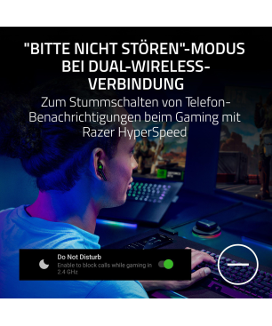 RAZER Hammerhead Pro HyperSpeed True Wireless, In-ear Kopfhörer Bluetooth Schwarz