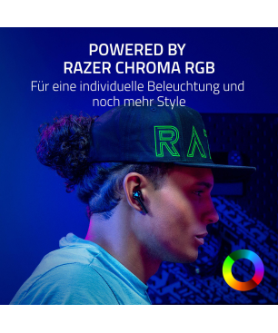 RAZER Hammerhead Pro HyperSpeed True Wireless, In-ear Kopfhörer Bluetooth Schwarz