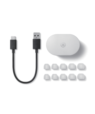 YAMAHA TW-E7B True Wireless, In-ear Kopfhörer Bluetooth Weiss
