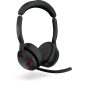 GN AUDIO Evolve2 55, On-ear Bluetooth kopfhörer Bluetooth Schwarz