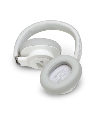 JBL LIVE 650 BTNC, On-ear Kopfhörer Bluetooth Weiß