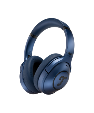 TEUFEL REAL BLUE NC, Over-ear Kopfhörer Bluetooth Steel Blue
